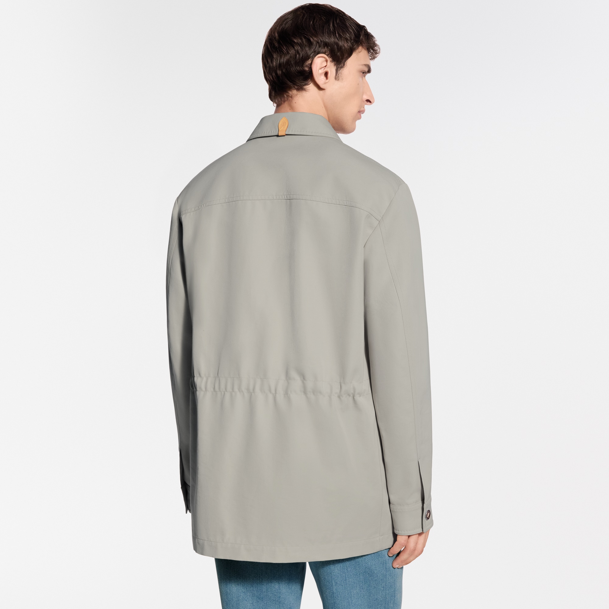 Cotton-Silk Blend Field Jacket - For Men 1AJSLY | LOUIS VUITTON
